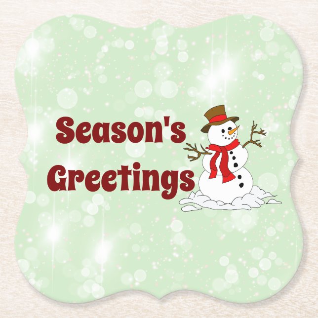 Untersetzer - Papier (Vorderseite)