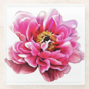 Untersetzer Pink Peony