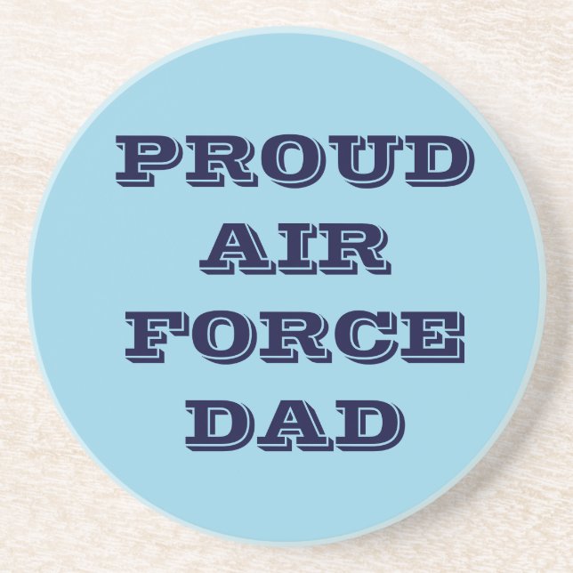 Untersetzer Proud Air Force Vater (Vorne)