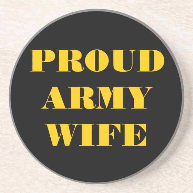 Untersetzer Proud Army Ehefrau (Vorne)