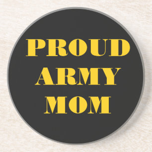 Untersetzer Proud Army Mama