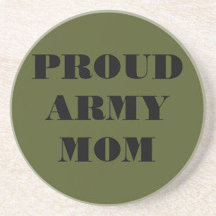Untersetzer Proud Army Mama