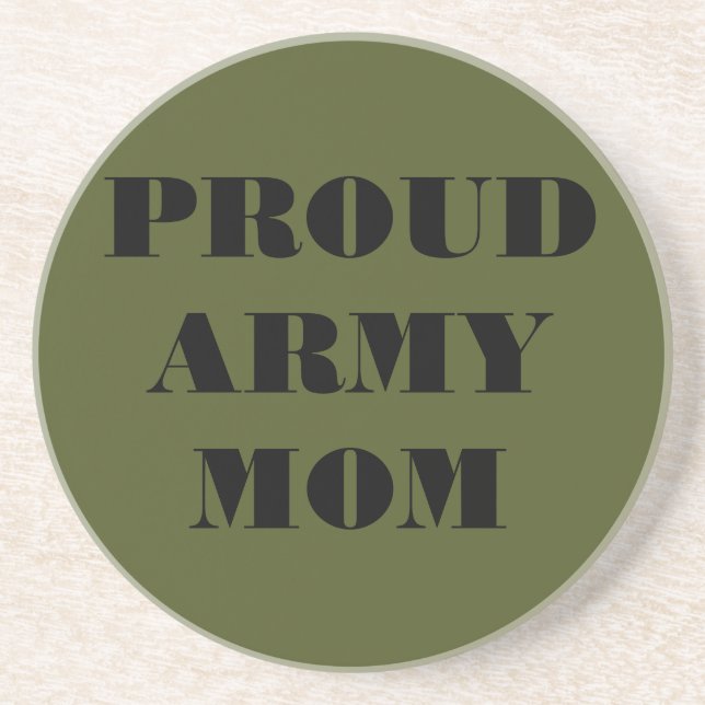 Untersetzer Proud Army Mama (Vorne)