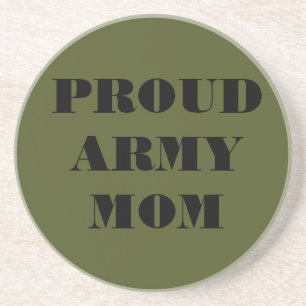 Untersetzer Proud Army Mama