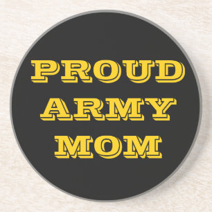 Untersetzer Proud Army Mama