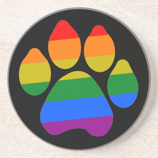 Untersetzer Rainbow Paws (Vorne)