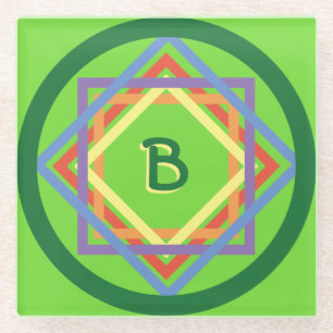 Untersetzer - Rainbow-Quadrate