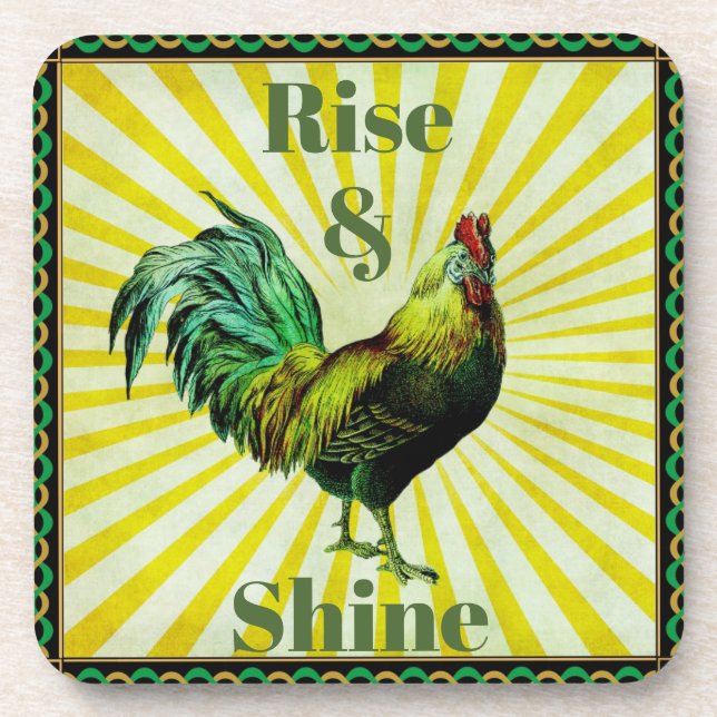 Untersetzer Rise und Shine (Vorderseite)