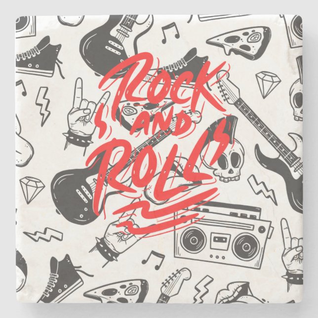 Untersetzer Rock and Roll (Vorderseite)