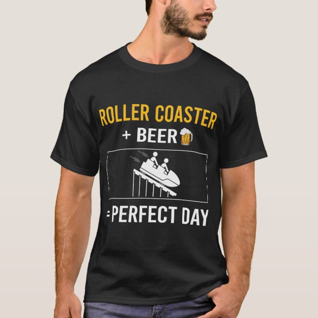 Untersetzer-Roller T-Shirt (Vorderseite)