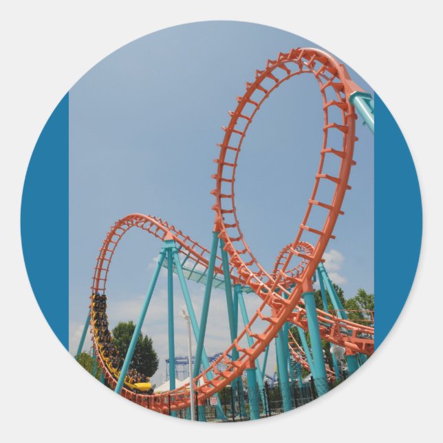 Untersetzer Runder Aufkleber (Vorderseite)