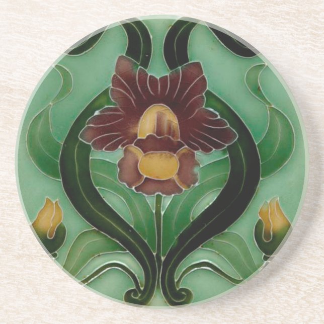 Untersetzer Sand stone Untersetzer Jugendstil (Vorne)