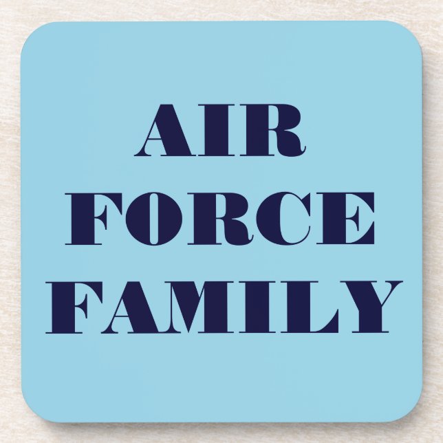 Untersetzer Set Air Force Family (Vorderseite)