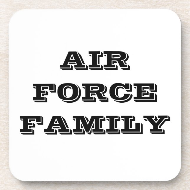 Untersetzer Set Air Force Family (Vorderseite)