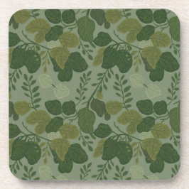 Untersetzer-Set der grünen Camouflage aus Kunststo Getränkeuntersetzer
