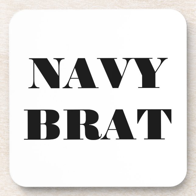 Untersetzer Set Navy Brat (Vorderseite)