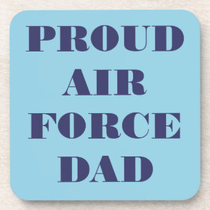 Untersetzer Set Proud Air Force Vater