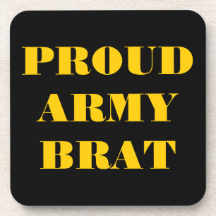 Untersetzer Set Proud Army Brat