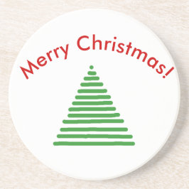 Untersetzer - Stilisierter Baum mit geschliffenem