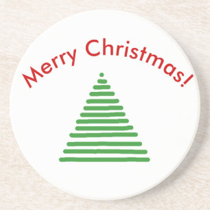 Untersetzer - Stilisierter Baum mit geschliffenem 