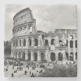 UNTERSETZER-Tabellen-Matte Roms Colosseum Stein Steinuntersetzer