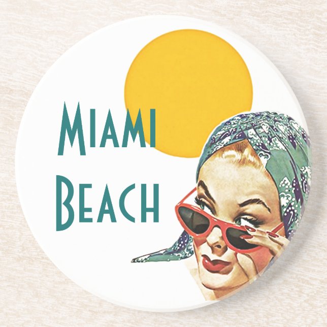 Untersetzer ~ Vintage Mitte- des (Vorne)