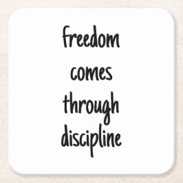 Untersetzer von Freiheitspapier