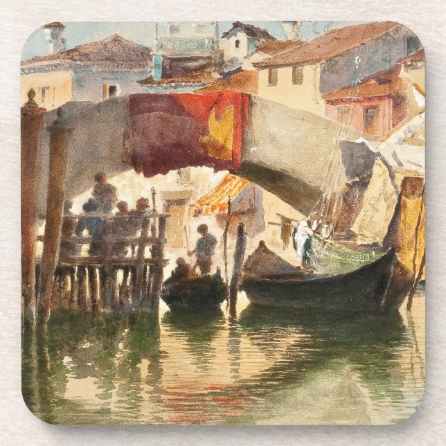 Untersetzer von Roussoff in Venedig (Vorderseite)