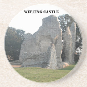 Untersetzer Weeting Castle Schifffahrt Norfolk Eng