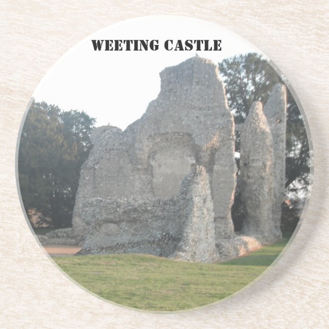 Untersetzer Weeting Castle Schifffahrt Norfolk Eng (Vorne)