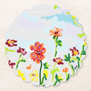 Untersetzer: Wilde Blume Untersetzer