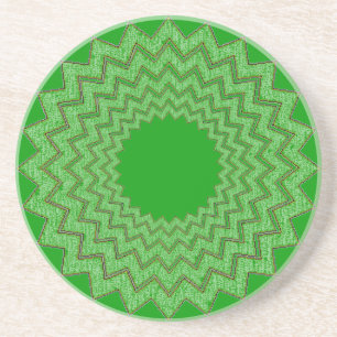 Untersetzer - Zigzag medallion