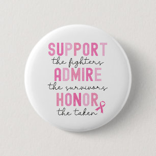 Unterstütze die Kämpfer gegen Brustkrebs Pink Ribb Button