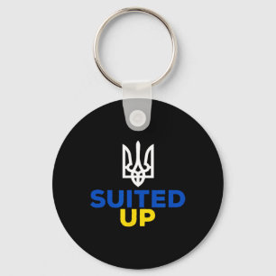 Unterstütze die Ukraine, das ist mein Anzug Ukrain Schlüsselanhänger