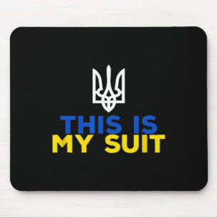 Unterstütze die Ukraine Das ist mein Anzug Ukraini Mousepad