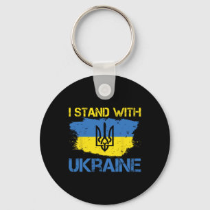 Unterstütze die Ukraine mit dieser Ukraine-Flagge  Schlüsselanhänger