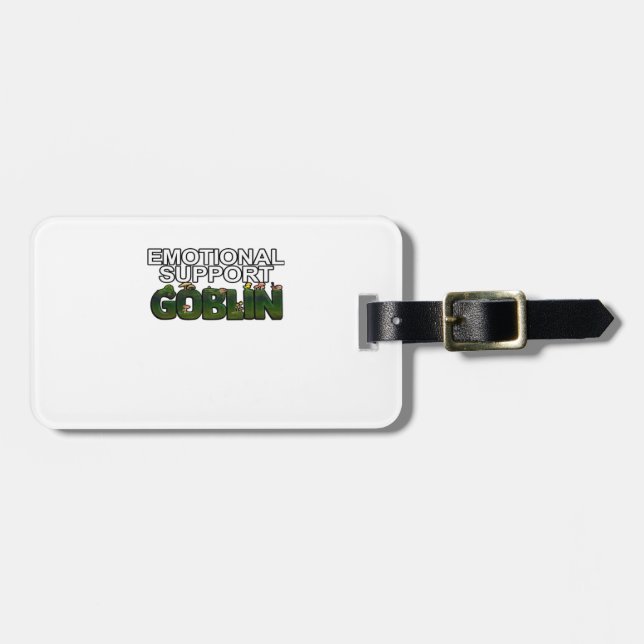 Unterstütze Goblin Classic Gepäckanhänger (Vorderseite horizontal)