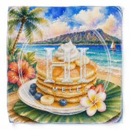 Unterstütze HIMELE Hawaiian Bandana Pfannkuchen Halstuch