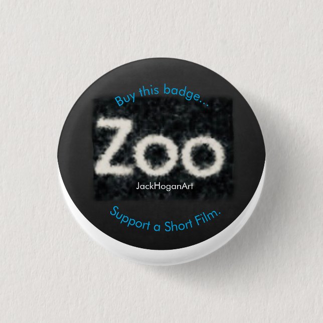 Unterstütze Kurzfilm Button (Vorderseite)