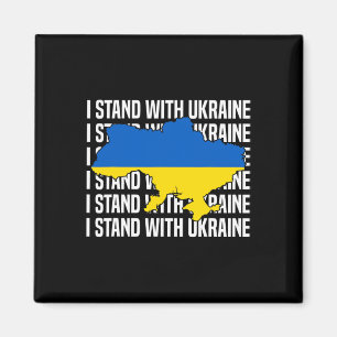 Unterstütze Ukraine-Flagge Ukrainische Liebe Ich S Magnet