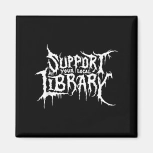 Unterstützen Sie das Bookwortdesign Ihres lokalen  Magnet