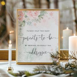 Unterstützen Sie die beschäftigten Eltern bei der Poster