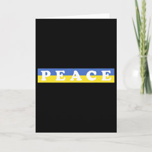 Unterstützen Sie die Ukraine und den Frieden in de Karte