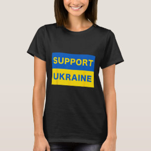 Unterstützen Sie die Ukraine und stehen Sie mit de T-Shirt
