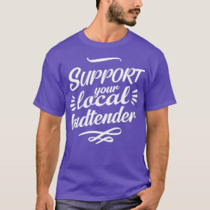 Unterstützen Sie Ihr lokales Barbier 10 T-Shirt