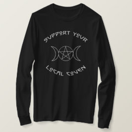 Unterstützen Sie Ihr lokales Coven-Hexen Black Swe T-Shirt