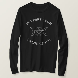 Unterstützen Sie Ihr lokales Coven-Hexen Black Swe T-Shirt