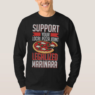 Unterstützen Sie Ihre lokale Pizza Joint Legacy M T-Shirt