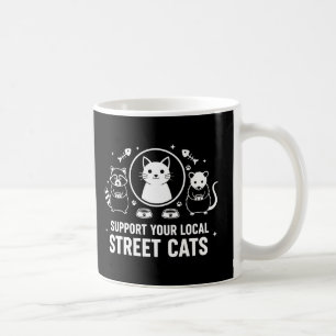 Unterstützen Sie Ihre Lokale Straßenkatzen-Kaffeet Kaffeetasse