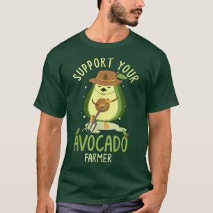 Unterstützen Sie Ihren Avocado-Bauer, Niedliche Av T-Shirt
